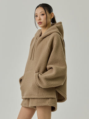 シェルパ オーバーフィット パーカー