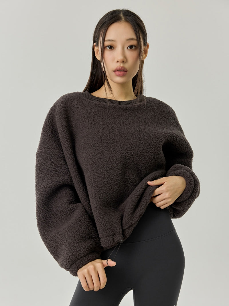 シェルパ オーバーフィット トレーナー