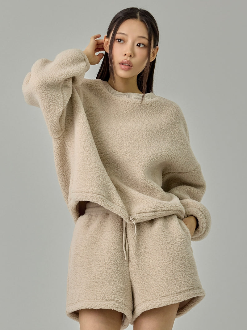 シェルパ オーバーフィット トレーナー