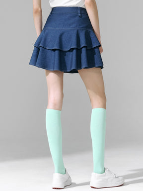 滑り止め付き メッシュ フレッシュ ハイソックス