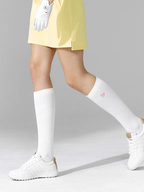 滑り止め付き メッシュ フレッシュ ハイソックス
