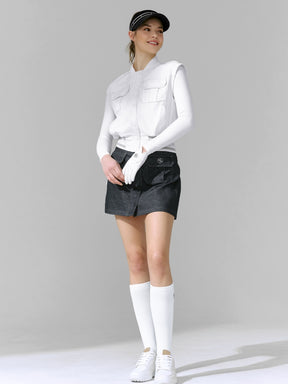 滑り止め付き メッシュ フレッシュ ハイソックス