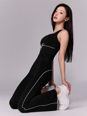 コンフォートファイン ロゴ入り パイピング ブラトップ (単品)