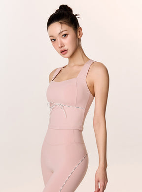 コンフォートファイン ロゴ入り パイピング ブラトップ (単品)