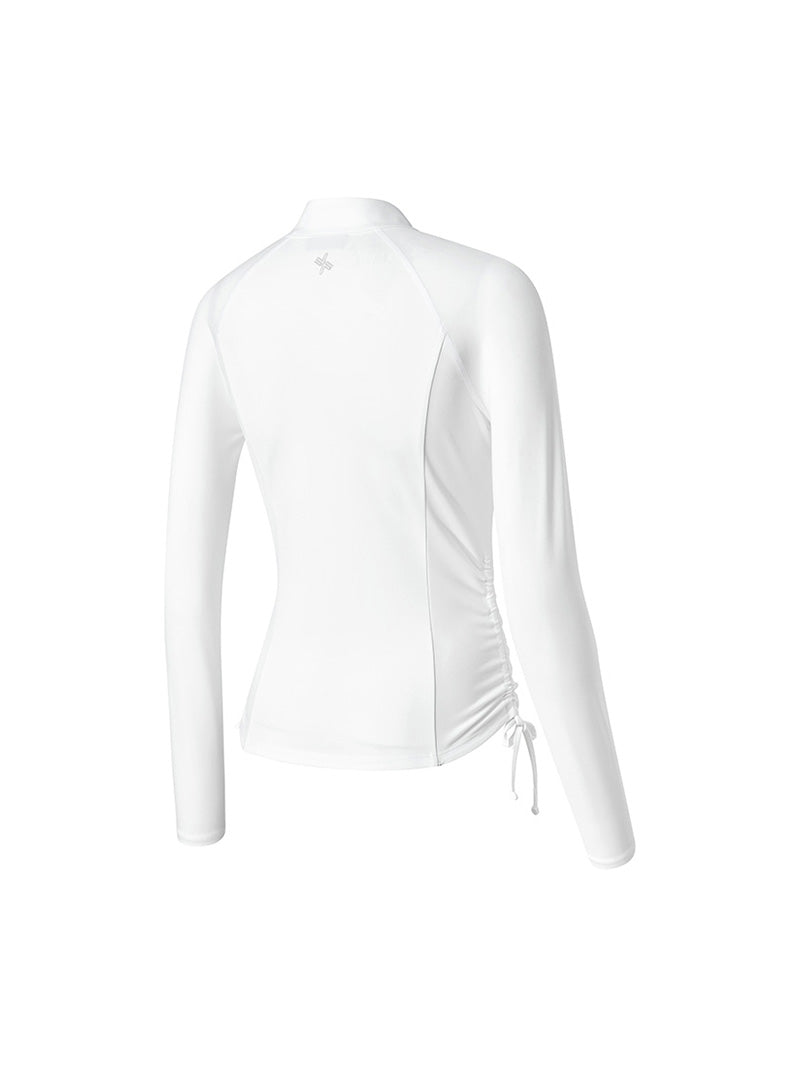 サイドシャーリング 2WAY ジップアップ ジャケット