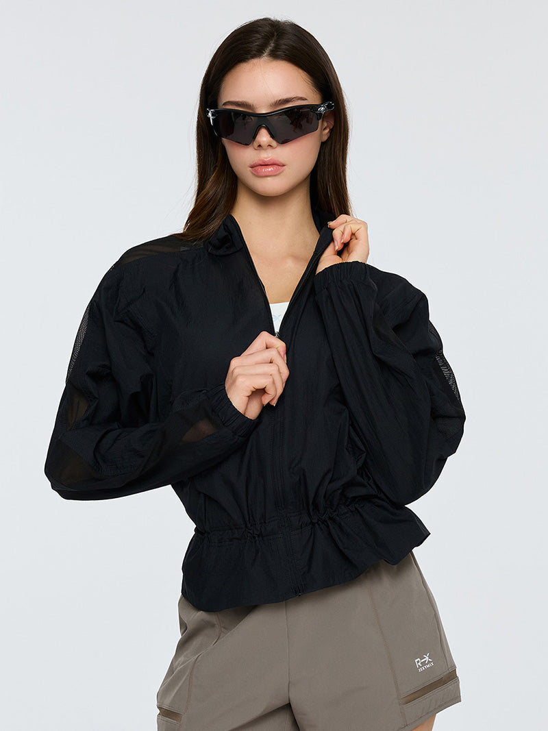 RX ライト メッシュ切り替え ウィンドブレーカー