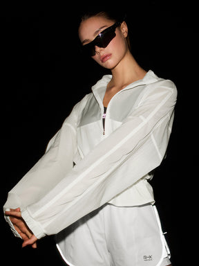 RX ライト メッシュ切り替え ウィンドブレーカー