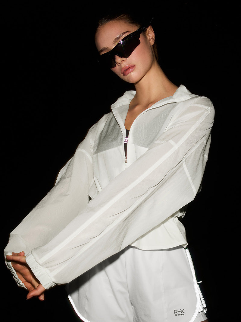 RX ライト メッシュ切り替え ウィンドブレーカー