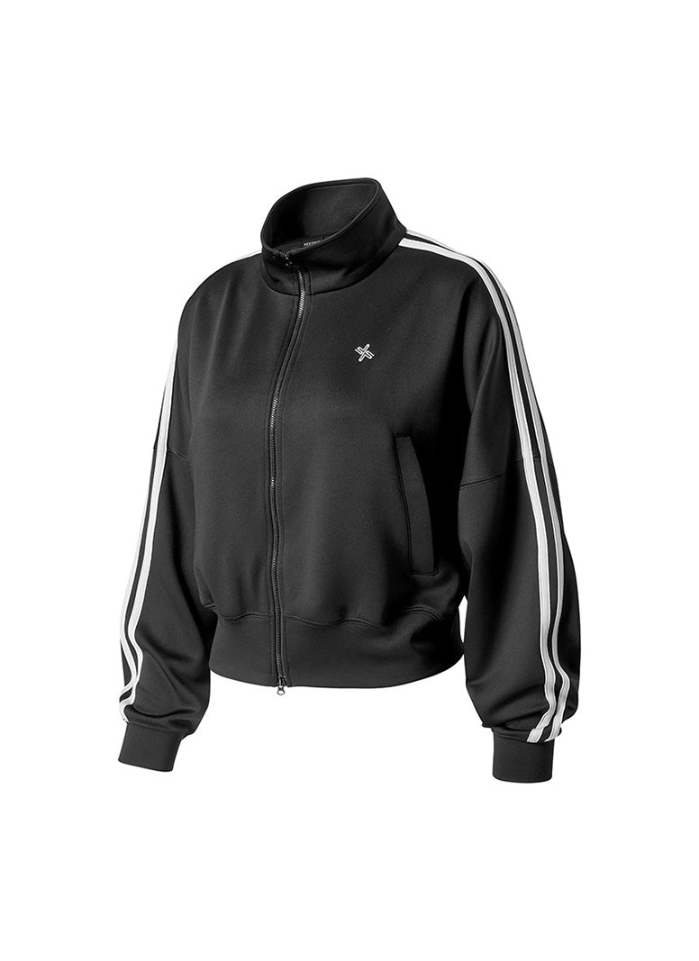 モア トラックライン ジップアップジャケット