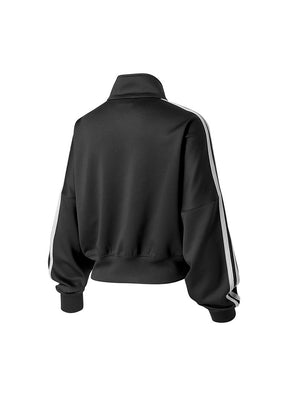 モア トラックライン ジップアップジャケット