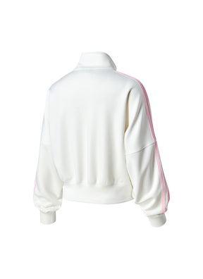 モア トラックライン ジップアップジャケット