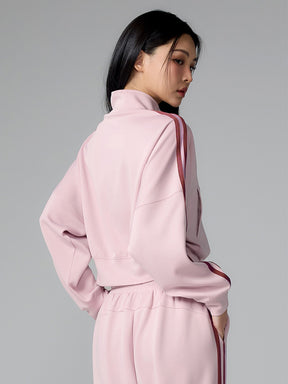 モア トラックライン ジップアップジャケット