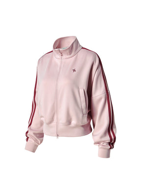 モア トラックライン ジップアップジャケット