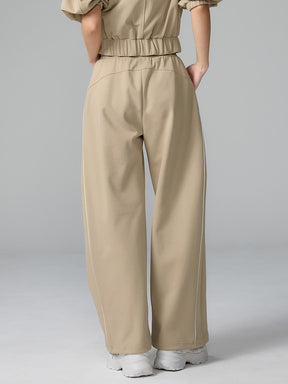 パイピングライン バルーン ワイドパンツ (単品)