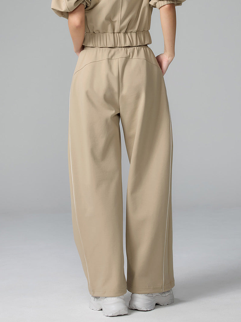 パイピングライン バルーン ワイドパンツ (単品)