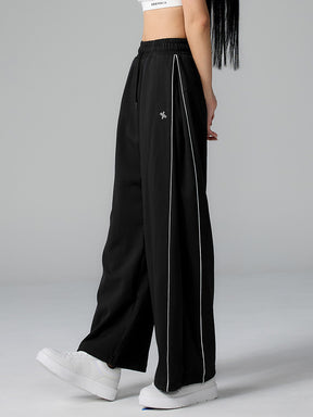 パイピングライン バルーン ワイドパンツ (単品)