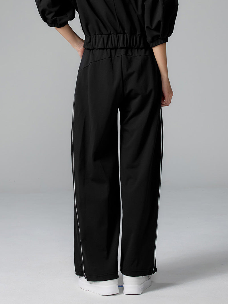 パイピングライン バルーン ワイドパンツ (単品)