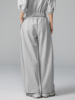 パイピングライン バルーン ワイドパンツ (単品)