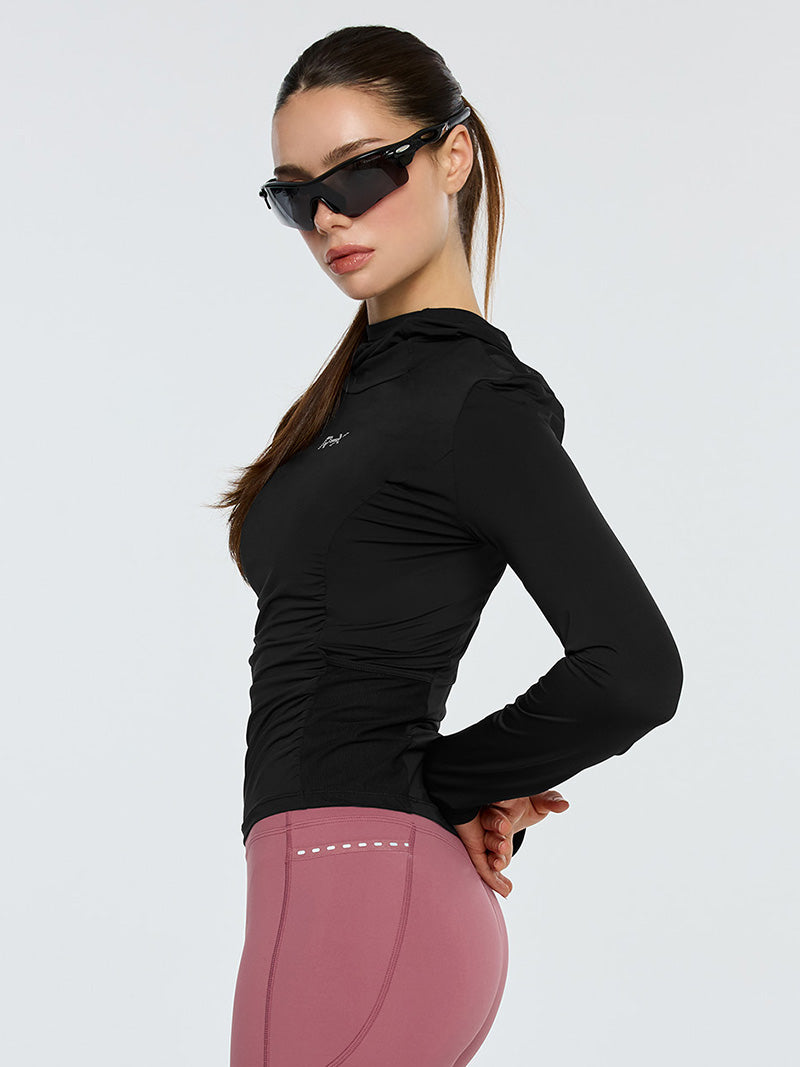 RX エアブリーズ シャーリング フーディ