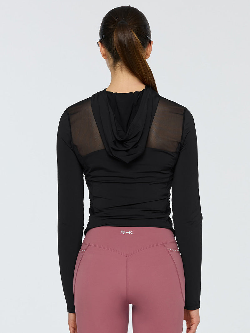 RX エアブリーズ シャーリング フーディ