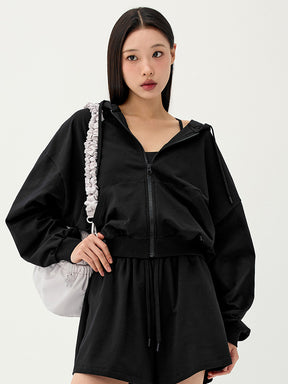 ソフトライト フード付き ジップアップ (単品)
