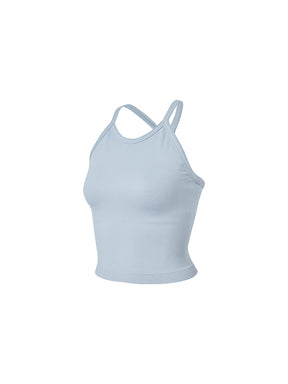 エア シームレス ホルターネック クロップ丈 ブラトップ (単品)