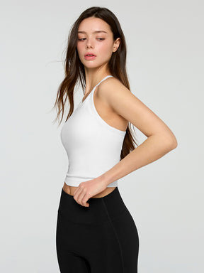 エア シームレス ホルターネック クロップ丈 ブラトップ (単品)