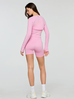 エア シームレス ホルターネック クロップ丈 ブラトップ (単品)