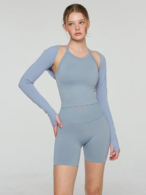 エア シームレス レギンス 3分丈 (単品)