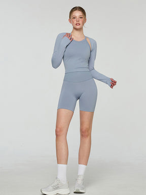 エア シームレス レギンス 3分丈 (単品)