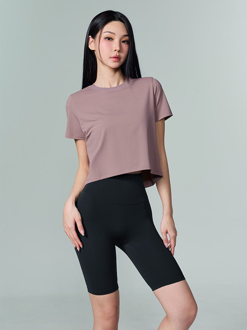 BLACK LABEL シグネチャー パワーライズ 4.5分丈 レギンス