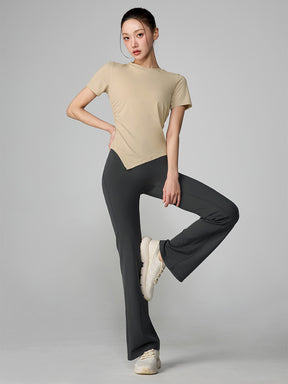 ICE FEATHER LIGHT 2.0 アシンメトリー シャーリング 半袖