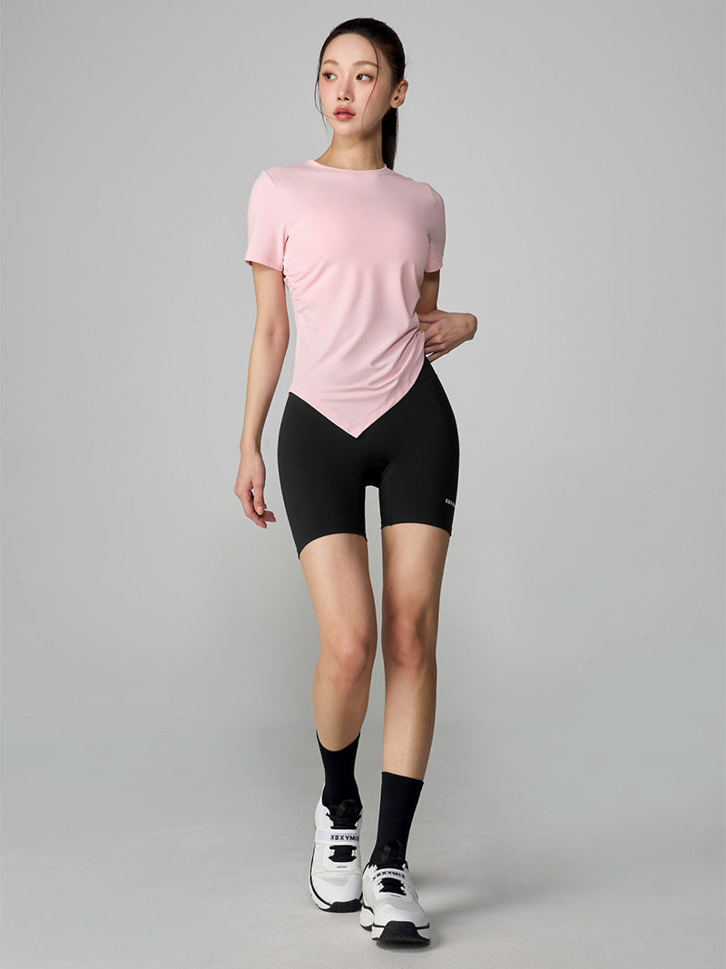 ICE FEATHER LIGHT 2.0 アシンメトリー シャーリング 半袖