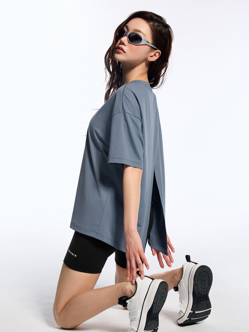 ICE FEATHER MESH 2.0 バックスリット入り 半袖