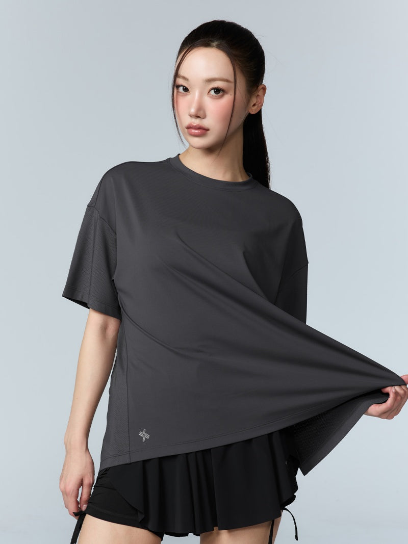 ICE FEATHER MESH 2.0 バックスリット入り 半袖