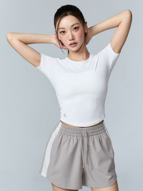ブリーザブル メッシュ 背中ねじり 半袖
