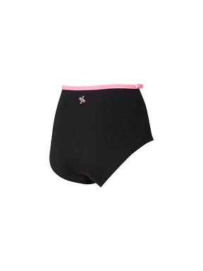 配色入り リボン付き ビキニショーツ (単品)