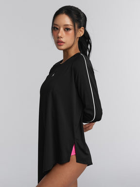 BLACK LABEL シグネチャーライフ アシンメトリー ラッシュガード
