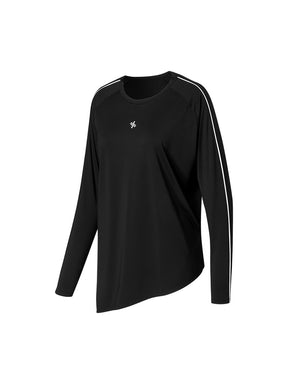 BLACK LABEL シグネチャーライフ アシンメトリー ラッシュガード