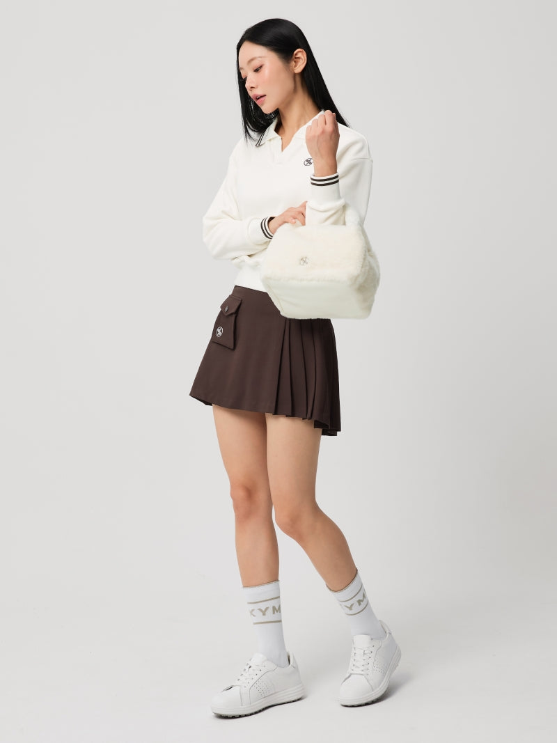 ウェーブエッジ 滑り止め付き クルーソックス