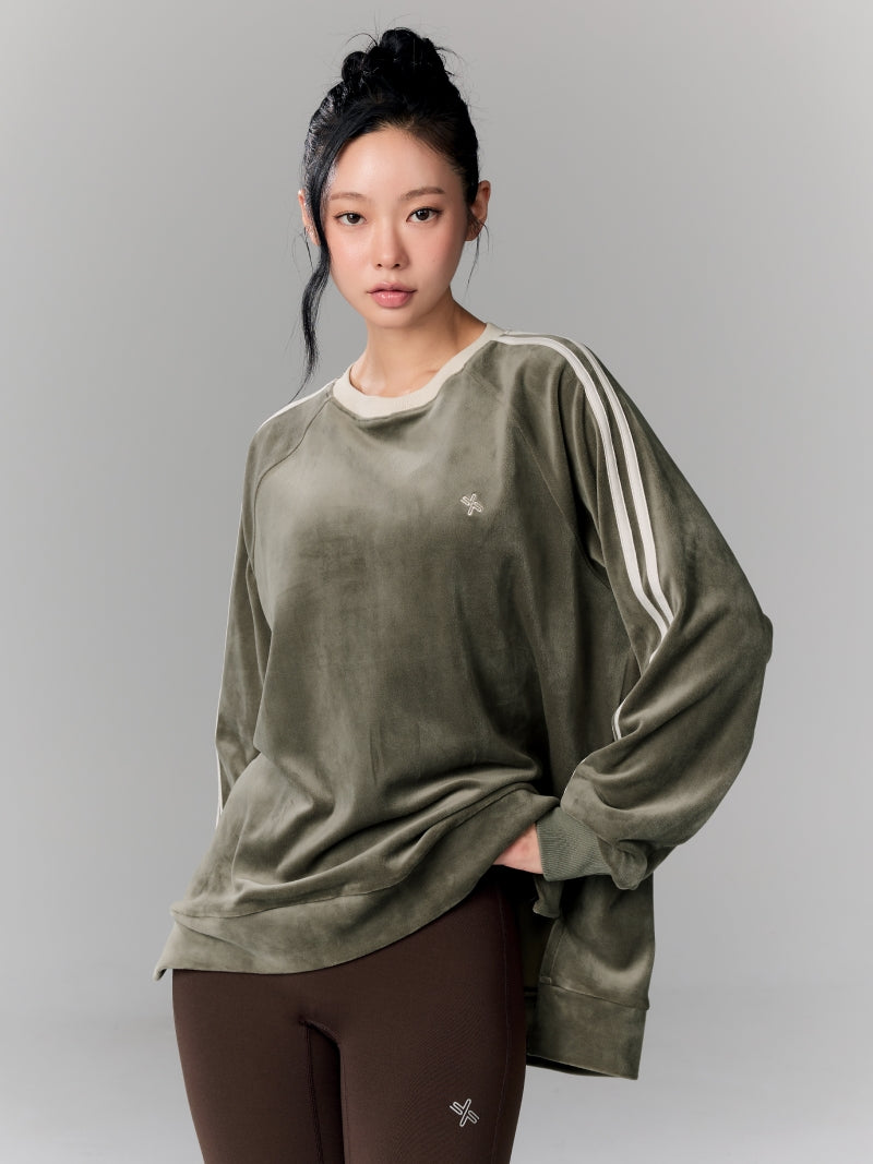 ベロア サイドライン トレーナー (単品)