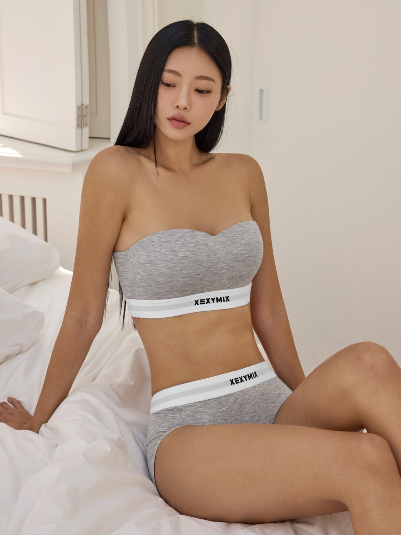 テンセル コージー オフショルダー ブラ