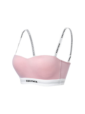 テンセル コージー オフショルダー ブラ