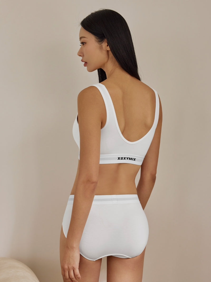 テンセル コージー ハートネック ブラ