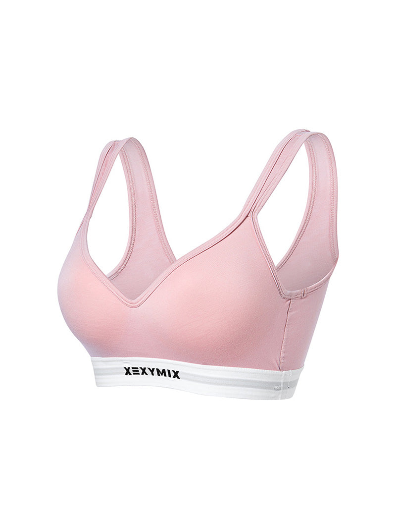 テンセル コージー ハートネック ブラ