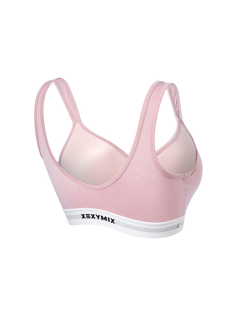 テンセル コージー ハートネック ブラ