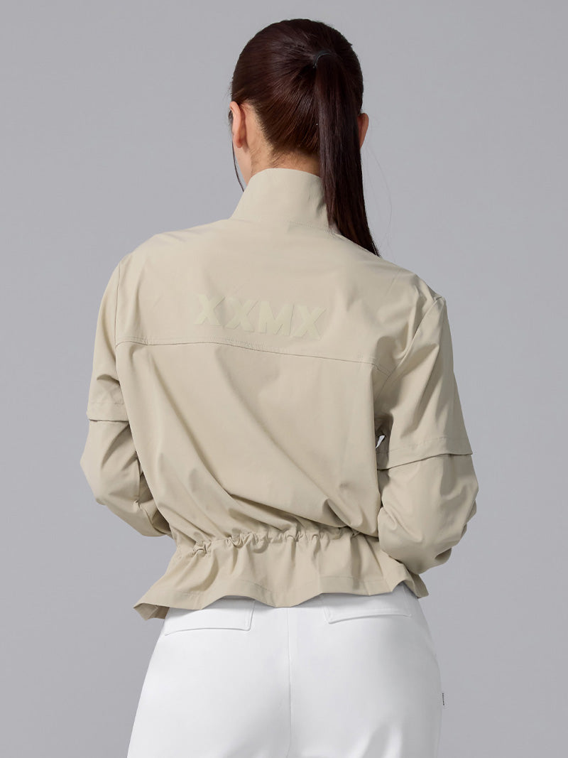 XGFJK01J1 ポケット付き 袖取り外し 2WAY ウィンドジャケット