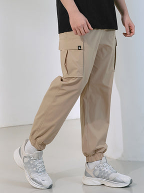 boohoo/スキニーフィット パネル カーゴ ジョガーパンツ 2色 ストレッチ ルーズフィット カーゴ ジョガーパンツ