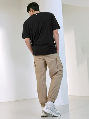 ストレッチ ルーズフィット カーゴ ジョガーパンツ