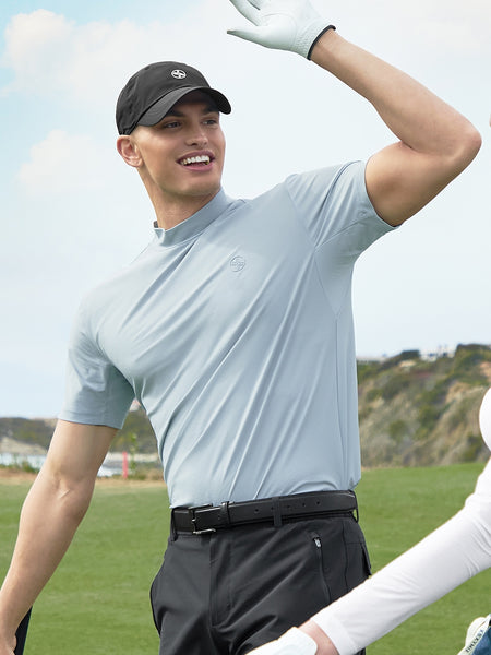 no golf モックネック　XL 美品 Amazon.co.jp: clubhaus NO GOLF モックネックシャツ ゴルフ
